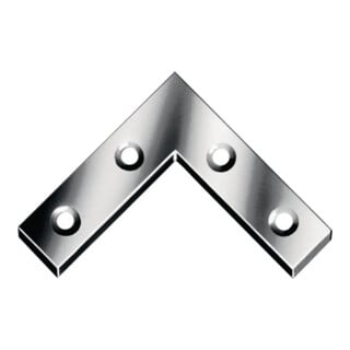 Vormann angle plat L.75 x 75mm W.12mm S.1,5mm STA galv.