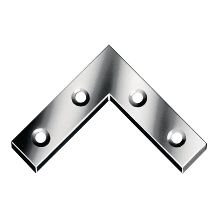 Vormann angle plat L.75 x 75mm W.12mm S.1,5mm STA galv.