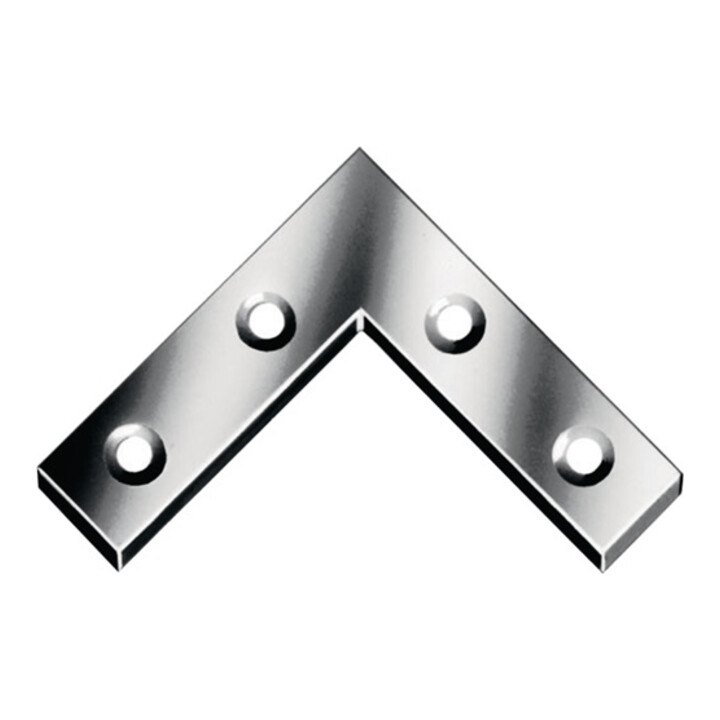 Vormann Flachwinkel L.75 x 75mm B.12mm S.1,5mm STA verz.