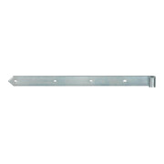 Vormann Ladenband B.37mm L.400x37mm STA blau verz.halbschwer