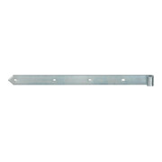 Vormann Ladenband B.37mm L.500x37mm STA blau verz.halbschwer
