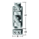 VORMANN Loquet de sécurité droit L 140mm, l 48mm acier zingué-1