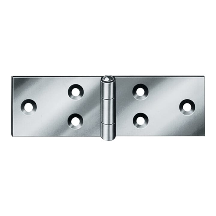 Vormann roulé, large bande de table H.33mm B.ouvert 120mm S.1,4mm STA galv.gelb verz.