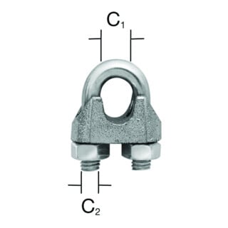 VORMANN Rundstahlbügel, Durchmesser 6mm Stahl verzinkt