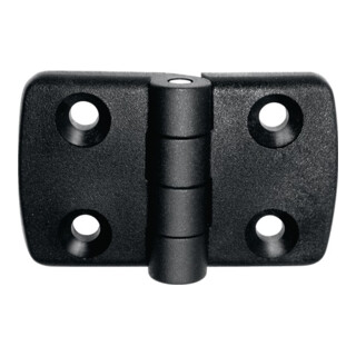 Vormann Scharnier H.48mm B.58mm S.8,3mm PA schwarz