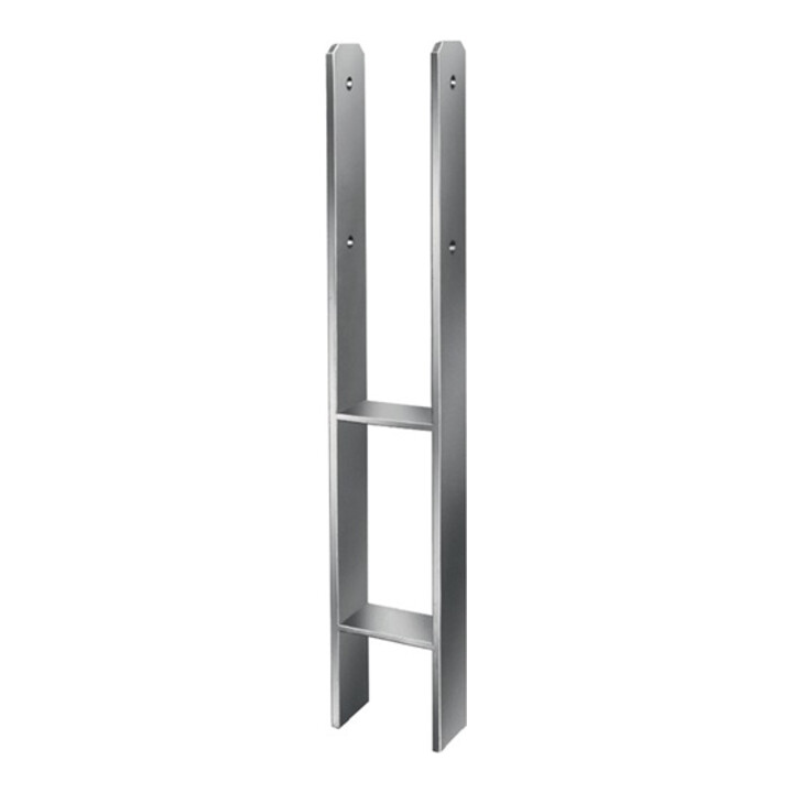 Vormann Support de poteau en H 91xx600xmm STA non traité TZN