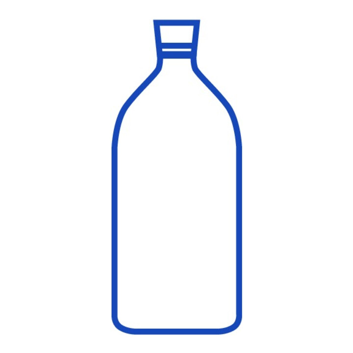 Vorratsflasche 1000ml Hünersdorff