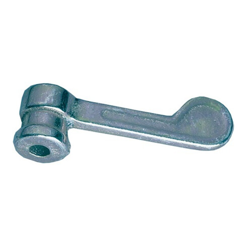 Vorreiber Nr.8310/G/3, 10 mm support clair galvanisé