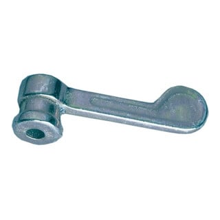 Vorreiber Nr.8316/G/3, 16 mm, inférieur clair, galvanisé