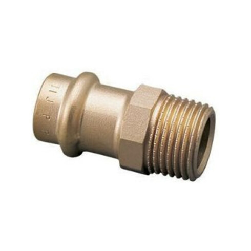 Vortex Pressfittingssatz f R-Pumpengehäuse, 1/2" AGxd= 15mm innen