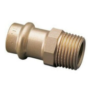 Vortex Pressfittingssatz f R-Pumpengehäuse, 1/2" AGxd= 15mm innen