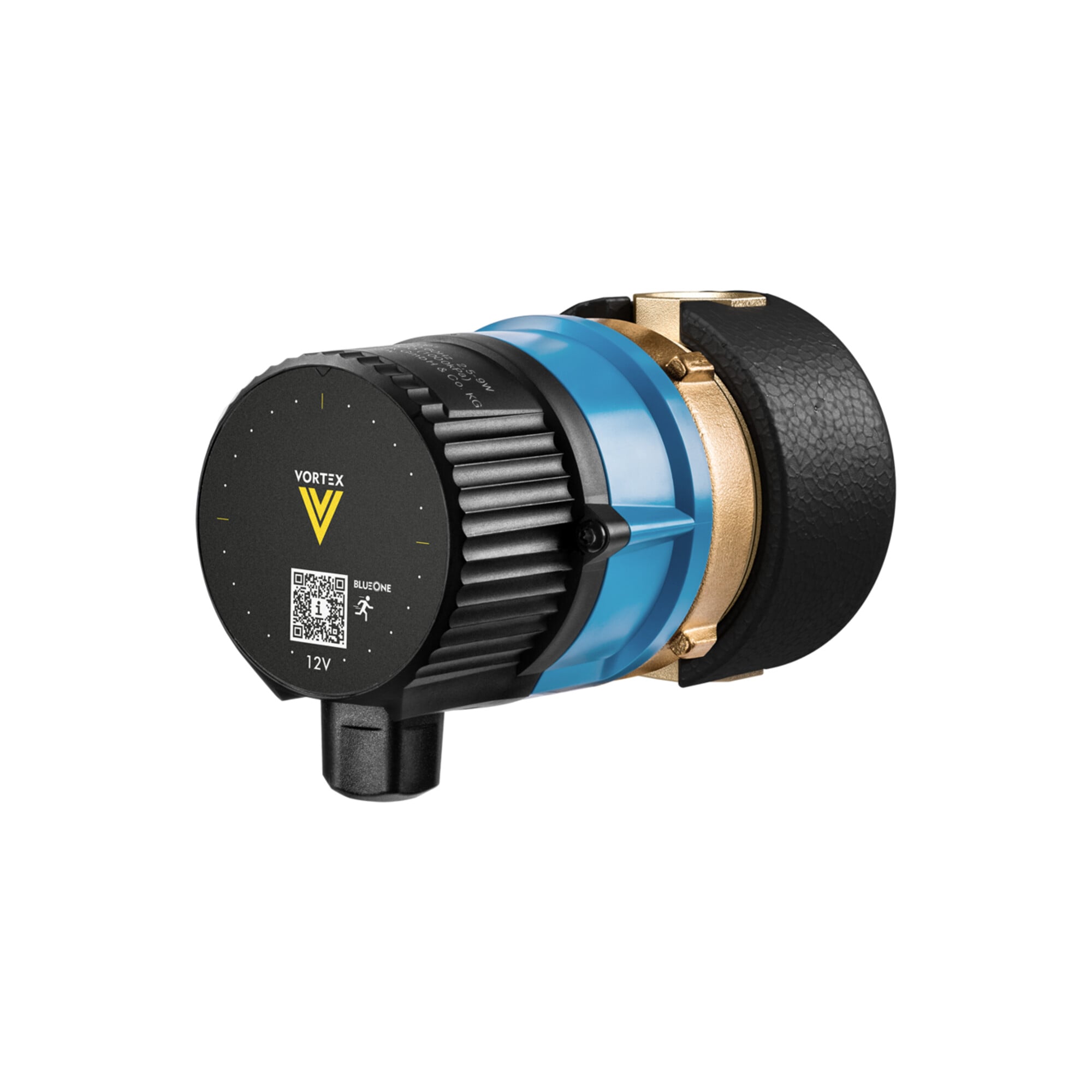 Vortex Trinkwasser-Zirkulationspumpe BWO 155-12V mit Dauerläufer, 1/2" IG, R-Gehäuse