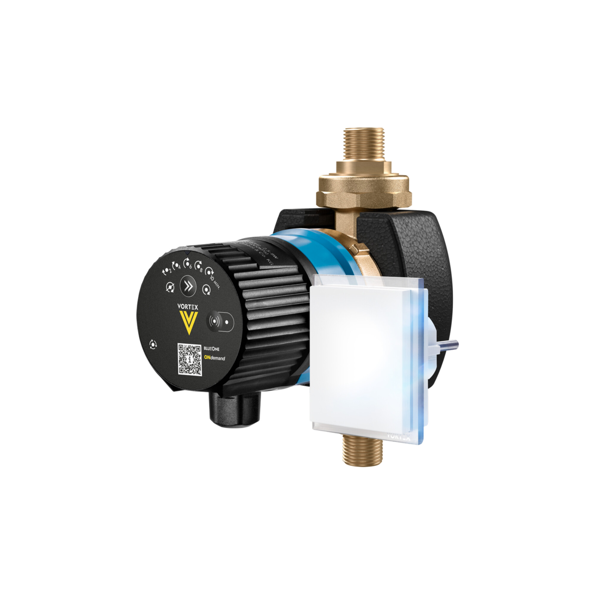 Vortex Trinkwasser-Zirkulationspumpe BWO 155 MA 230 V, ON, m Funk u FS, 3/4" IG, V-Geh.
