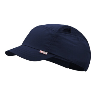 Voss Anstoßkappe-Cap modern style 52-63cm kobaltblau Mikrofaser EN 812:1997