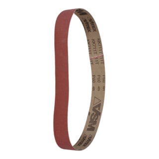 VSM Bande abrasive Corindon normal (A) KK711T, 20x520 mm, Grain : 80