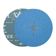 VSM Disque en fibre ZF 714, zirconium (ZA), ⌀ 115 mm, Grain : 24