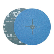 VSM Disque en fibre ZF 714, zirconium (ZA), ⌀ 125 mm, Grain : 100