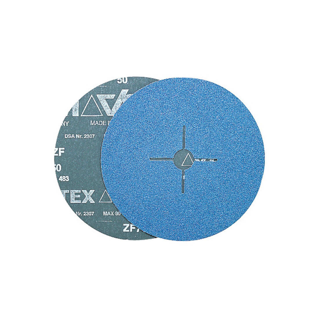 VSM Disque en fibre ZF 714, zirconium (ZA), ⌀ 125 mm, Grain : 100