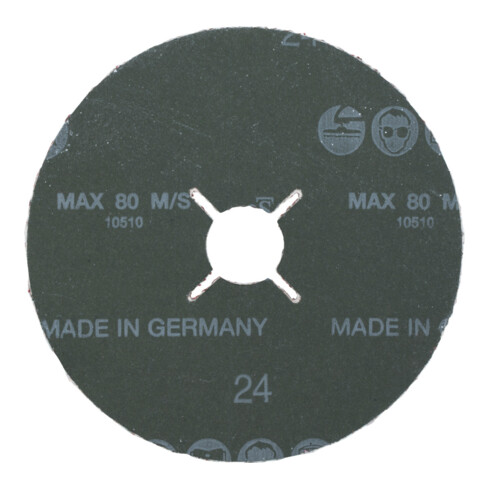 VSM Fiberscheibe XF 733 (CER),Ø 125 mm, Körnung: 80