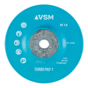 VSM Fiberscheiben-Stützteller TURBO PAD 3 hart/gerippt, Außen-Ø: 115 mm