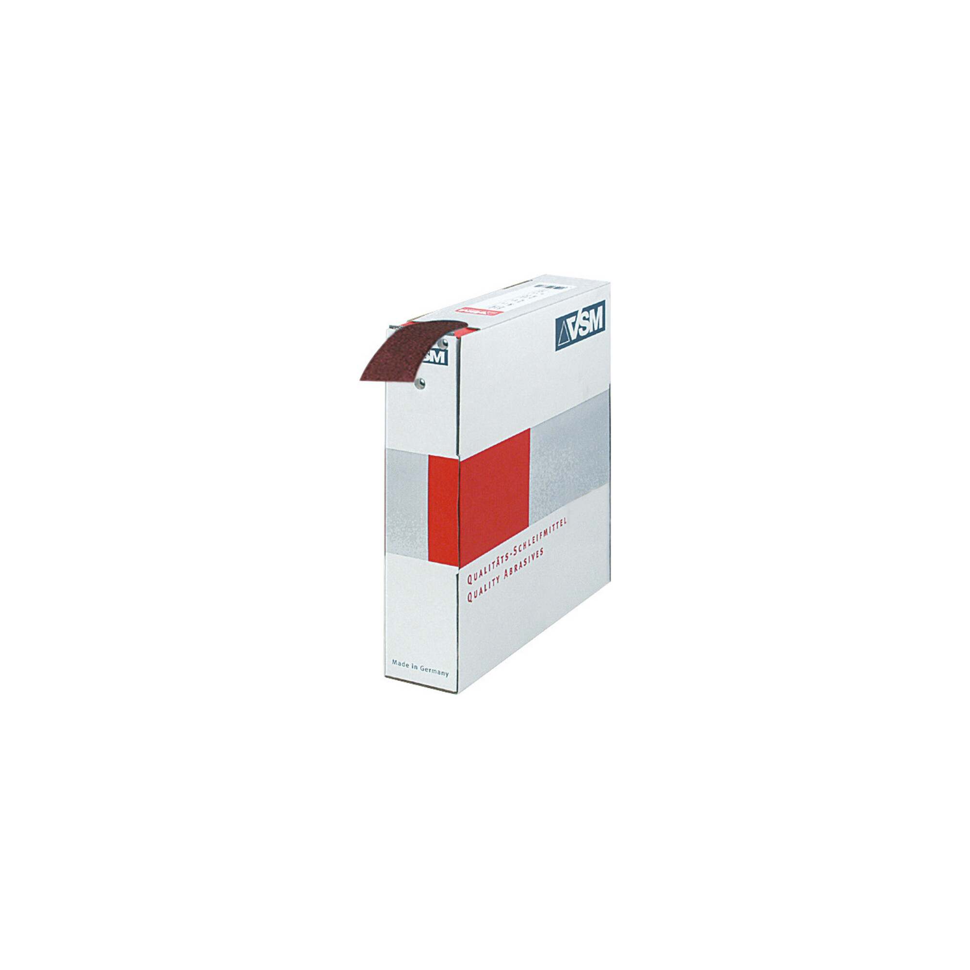 VSM Schleifgewebe-Sparrolle (A) braun KK 114 F, 50 mm x 50 m, Körnung: 40
