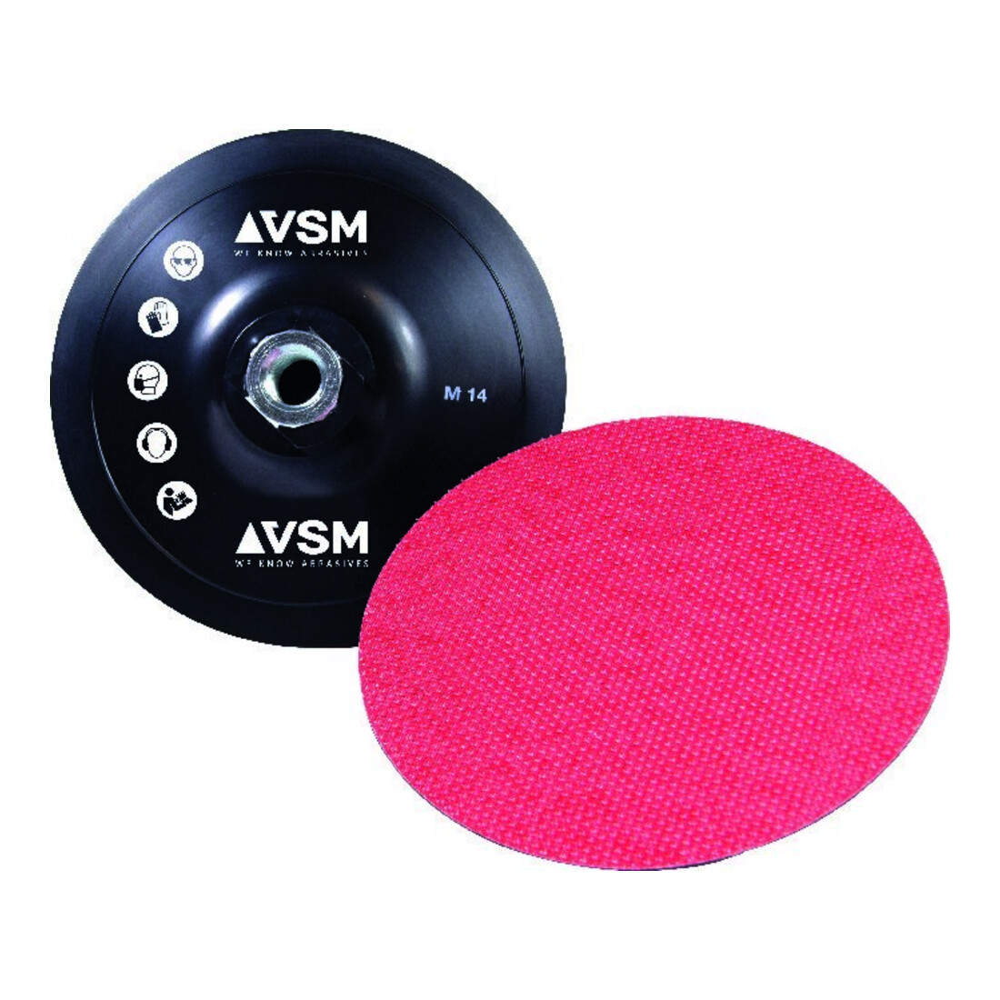 VSM Stützteller Velcro M14 115mm