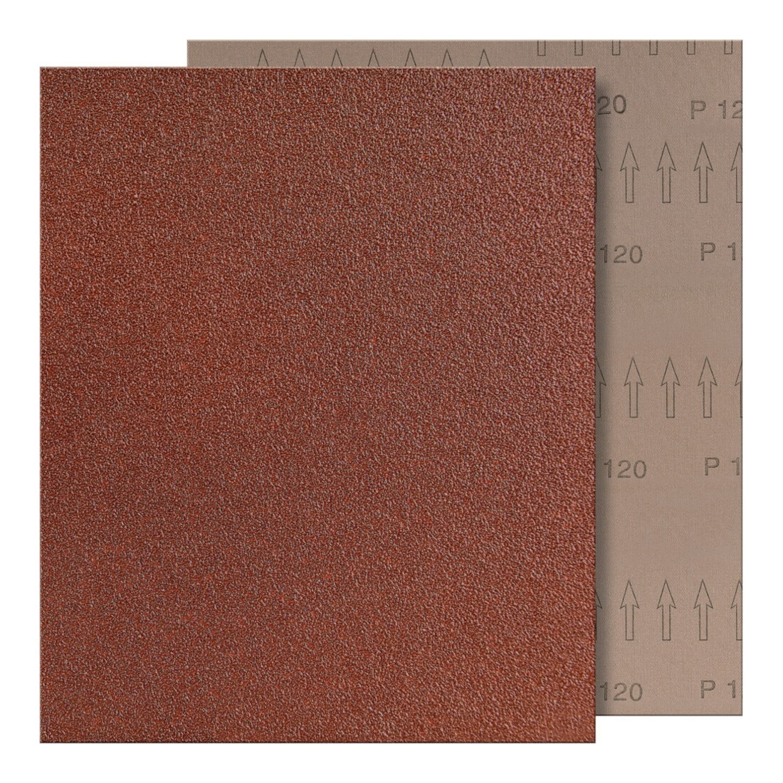 VSM Toile abrasive (A) brun, très souple KK 114 F, 230x280 mm, Grain : 180