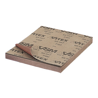 VSM Toile abrasive (A) brun, très souple KK 114 F, 230x280 mm, Grain: 600
