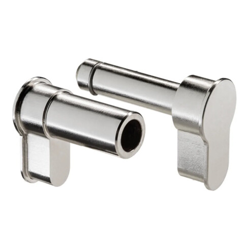 W&M, Univ.Blindzylinder 50-76mm nickel-silber