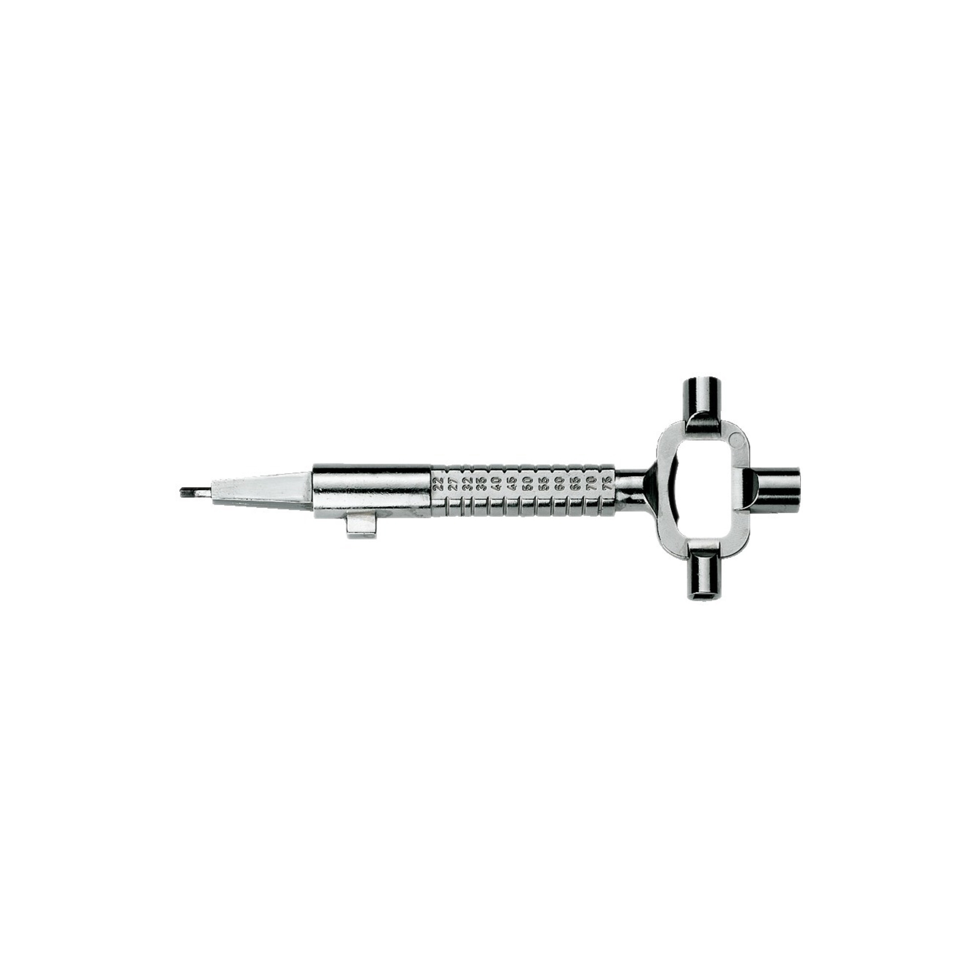 W&M, Univ.Blindzylinder 77-132mm nickel-silber ; W+M