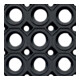 Wabenmatte schwere Ausführung SBR/NR 22mm 150 x 100cm schwarz