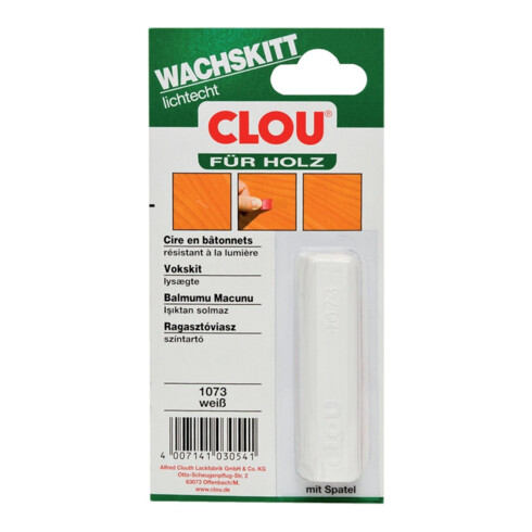 Wachskittstangen Farbe 1073 weiß 15g Bl.CLOU