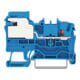 WAGO 1-Leiter-N-Trennklemme 2,5 mm Push-in CAGE CLAMP blau 2202-7114