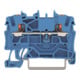 WAGO 2-Leiter-Durchgangsklemme 2202-1204 2,5mm² blau mit Drücker