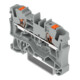 WAGO 2-Leiter-Durchgangsklemme 2204-1201 4mm² grau