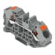 WAGO 2-Leiter-Verteilerklemme 2216-7601 16mm² grau