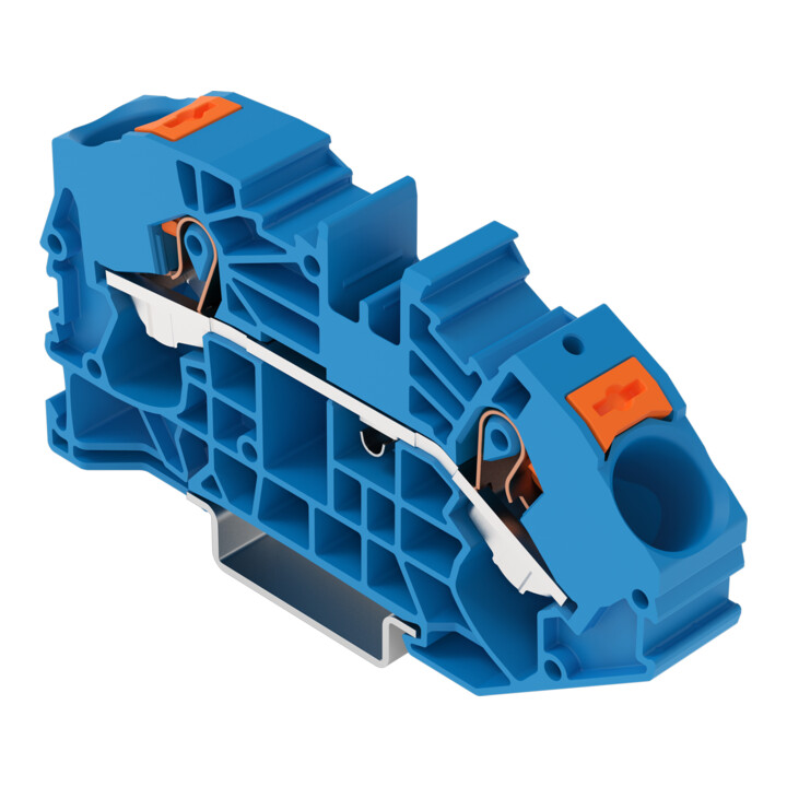 WAGO 2-Leiter-Verteilerklemme 2216-7604 16mm² blau