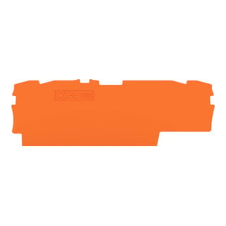 WAGO Abschluss- und Zwischenplatte Top Job S 2002-1892 1mm orange