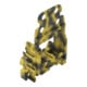 WAGO Adaptateur de fixation 221-549/000-053 4mm² gris foncé-jaune