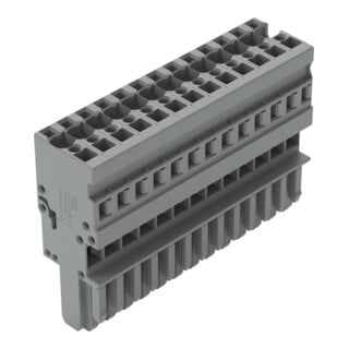 WAGO Barrette à ressort 13 pôles gris 769-113