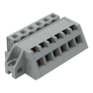 WAGO Barrette à ressort 6 pôles 5 mm 731-506/031-000 gris 2,5 mm²