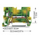 WAGO Basisklemme 769-237 0,08-4mm² grün-gelb