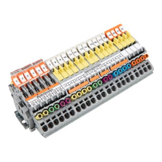 WAGO Bloc de borniers transformateurs de courant 821-205 197 x 99,6 x 66,8 mm