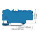 WAGO Bornier de distribution 1 x 6 mm² 6 x 1,5 mm² 2006-8034 bleu