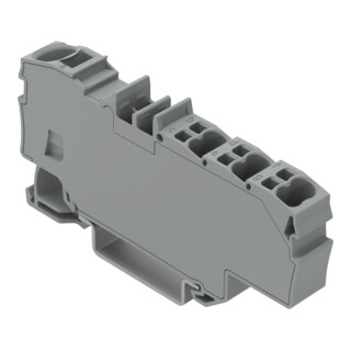 WAGO Bornier de distribution 2006-8031 1x6mm² 6x1,5mm² gris