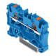 WAGO Bornier de passage 2204-1204 4 mm² bleu