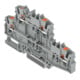 WAGO Bornier double niveau 2202-2701 gris