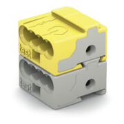 WAGO Busankoppler-serrure de borne gris clair jaune verrouillé 243-212-4