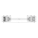 WAGO Câble de connexion préfabriqué Eca prise fiche 3 m 1,5 mm² bleu