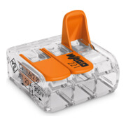 WAGO Compact-Connecteur 3 conducteurs jusqu’à 4 mm² 221-413-1